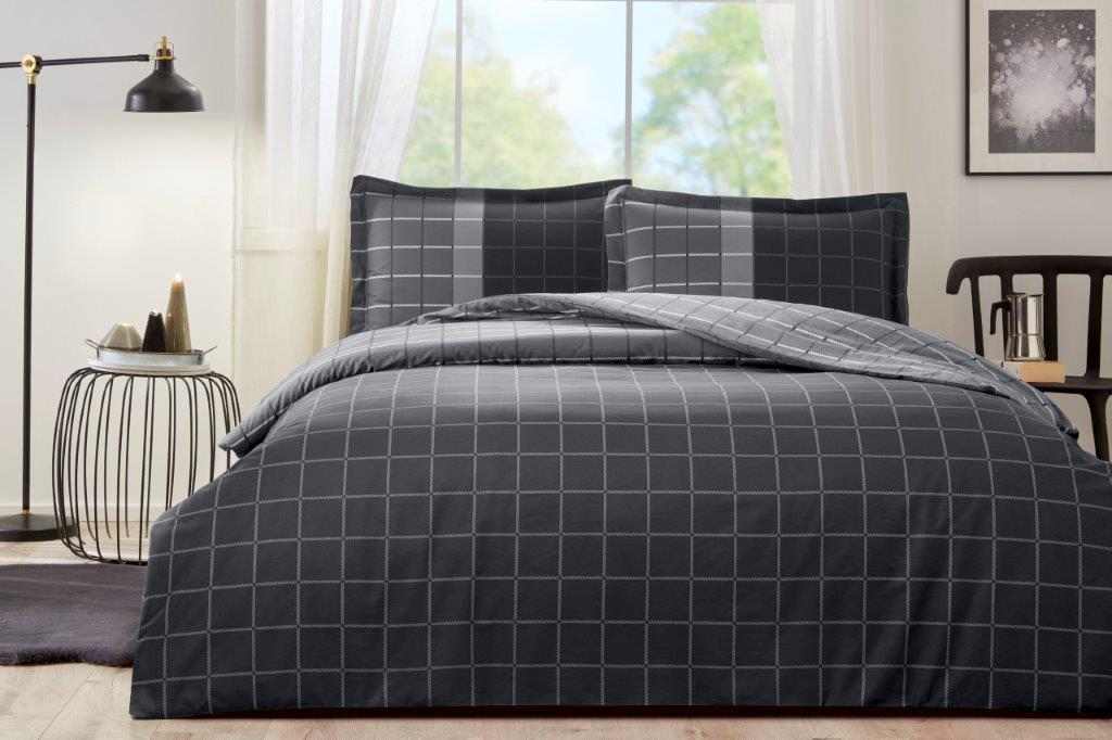 Özdilek Nera Siyah Tek Kişilik Nevresim Takımı 1