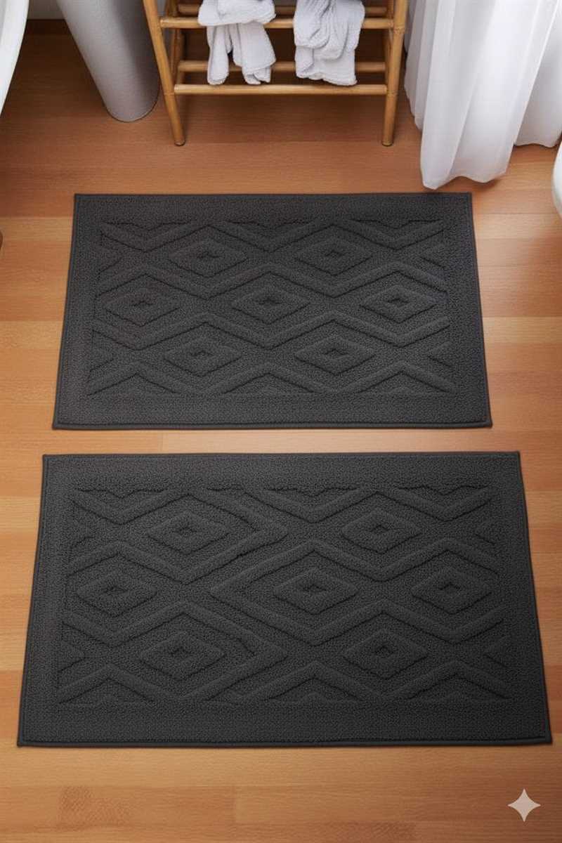 KLOZET TAKIMI TUFTING SMART ANTRASIT 60X 1