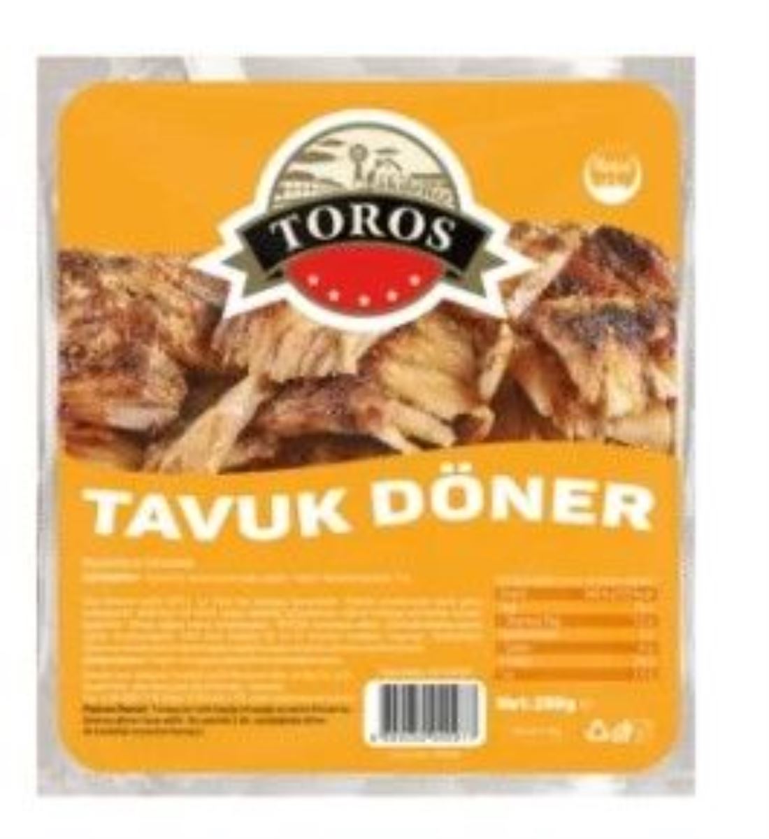 PİŞMİŞ TAVUK DÖNER 250 GR 1