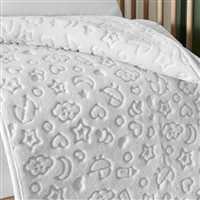 BATTANIYE BEBE EMBOS 100X120 A.GRI (N) 1