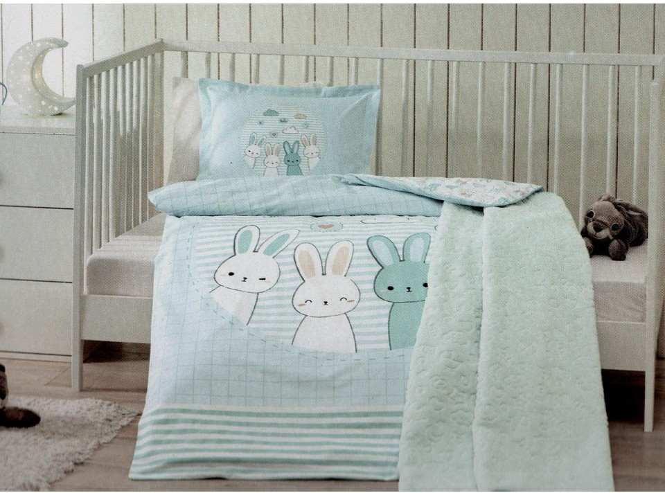 NEV.TK BEBEK BATT.RF MAVI HELLO RABBIT 1