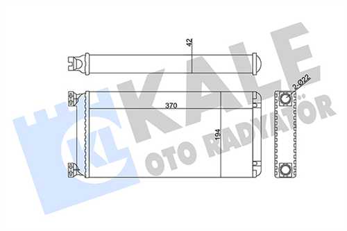 KALORİFER PETEĞİ XF-CF 71302 1