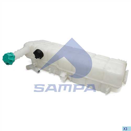 RADYATÖR GENLEŞME TANKI, KAPAKLI SENSÖRSÜZ 1