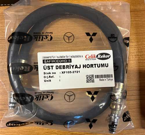 ÜST DEBRİYAJ HORTUMU SAFİR €5 1