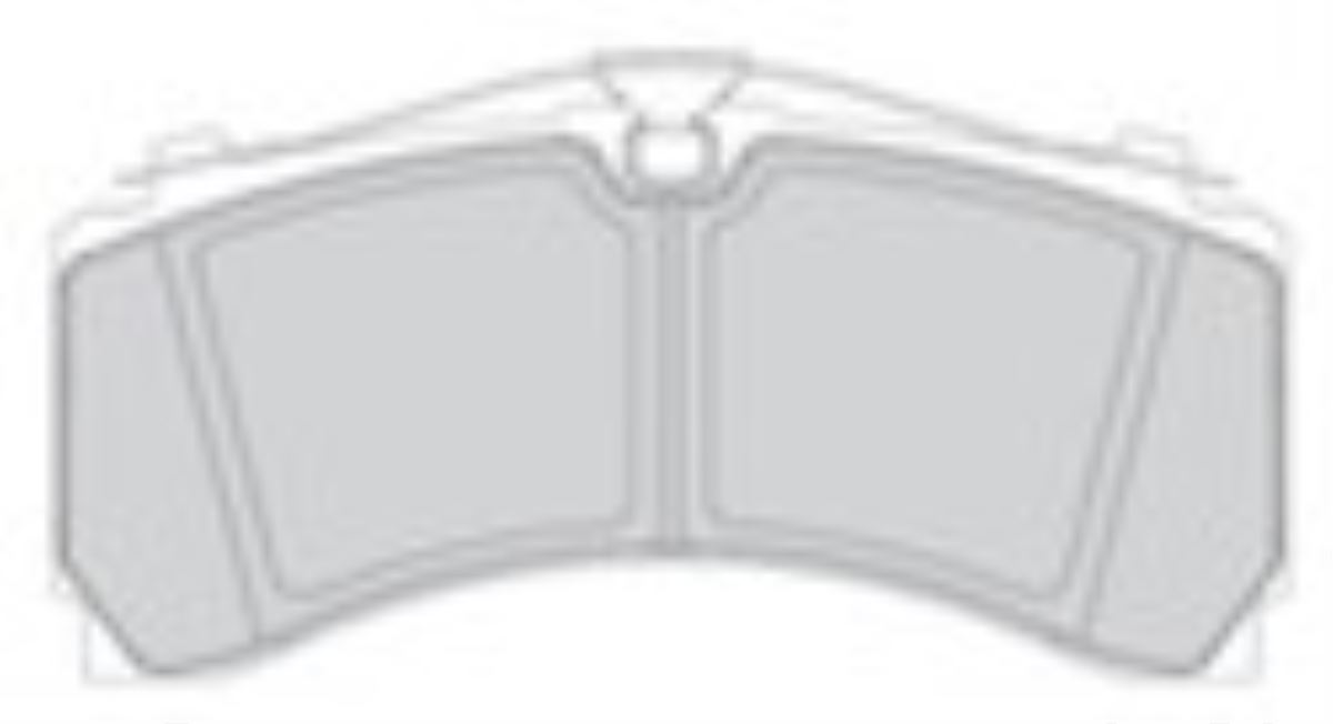 BALATA Y/M ARKA ACTROS/AXOR 207X113,5X30 0064201520 1