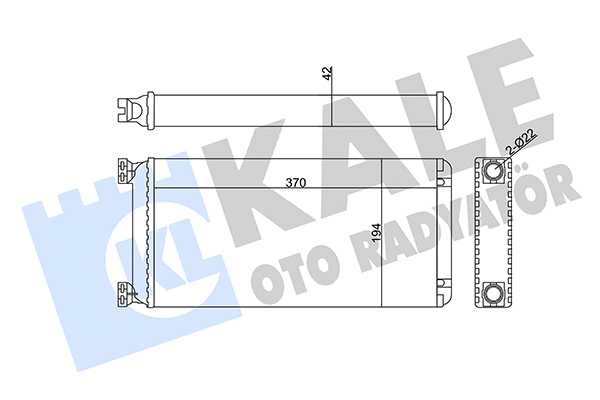 KALORİFER PETEĞİ XF-CF 71302 1