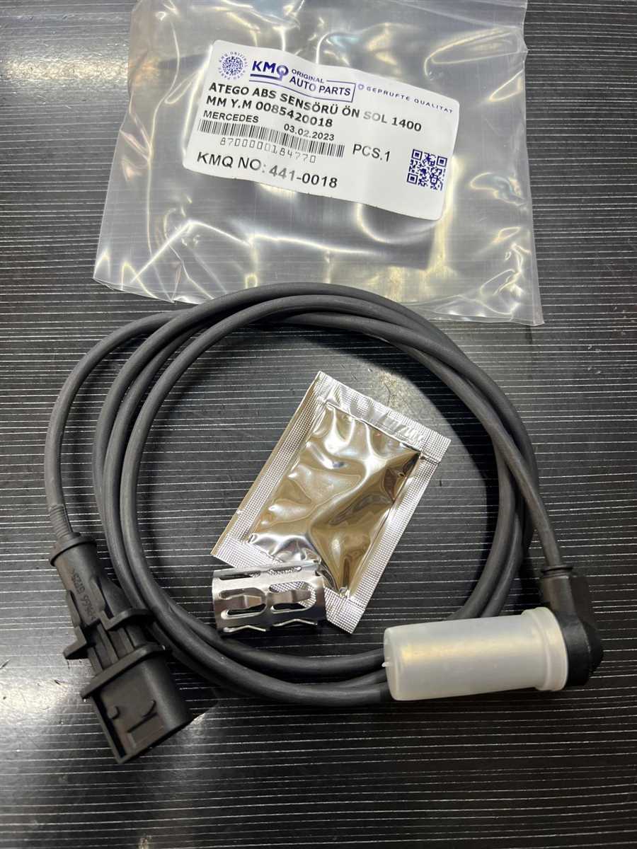 ATEGO ABS SENSÖRÜ ÖN SOL 1400 MM Y.M 0085420018/4410321980 1