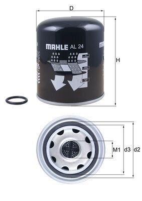 HAVA KURUTUCU FİLTRESİ YENİ MODEL 1