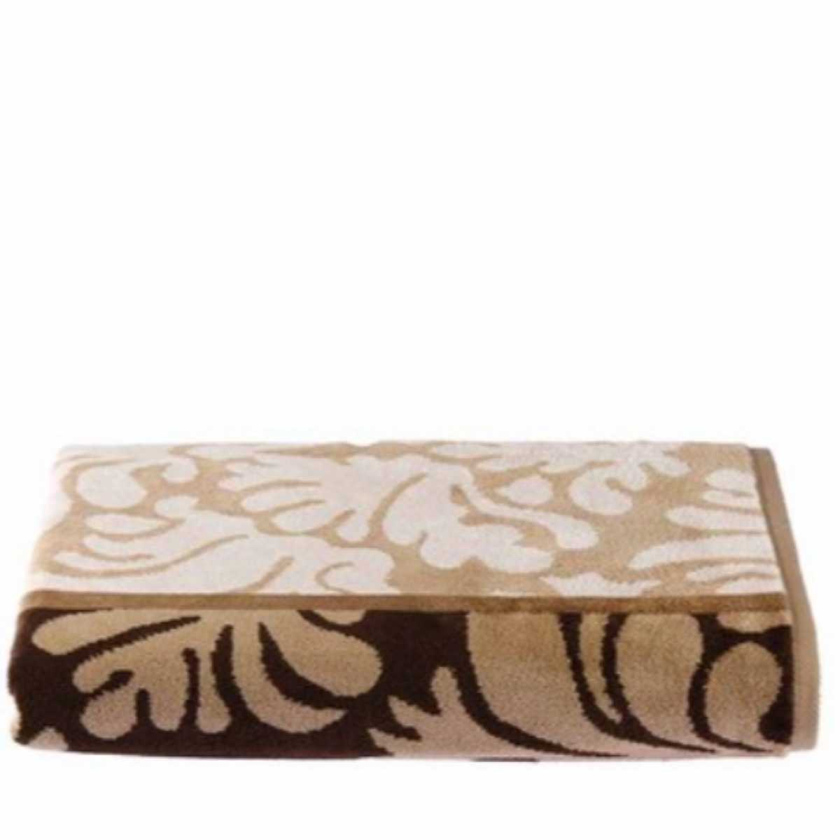 DAMASK DESENLI/KAHVE HAVLU 50*90 1
