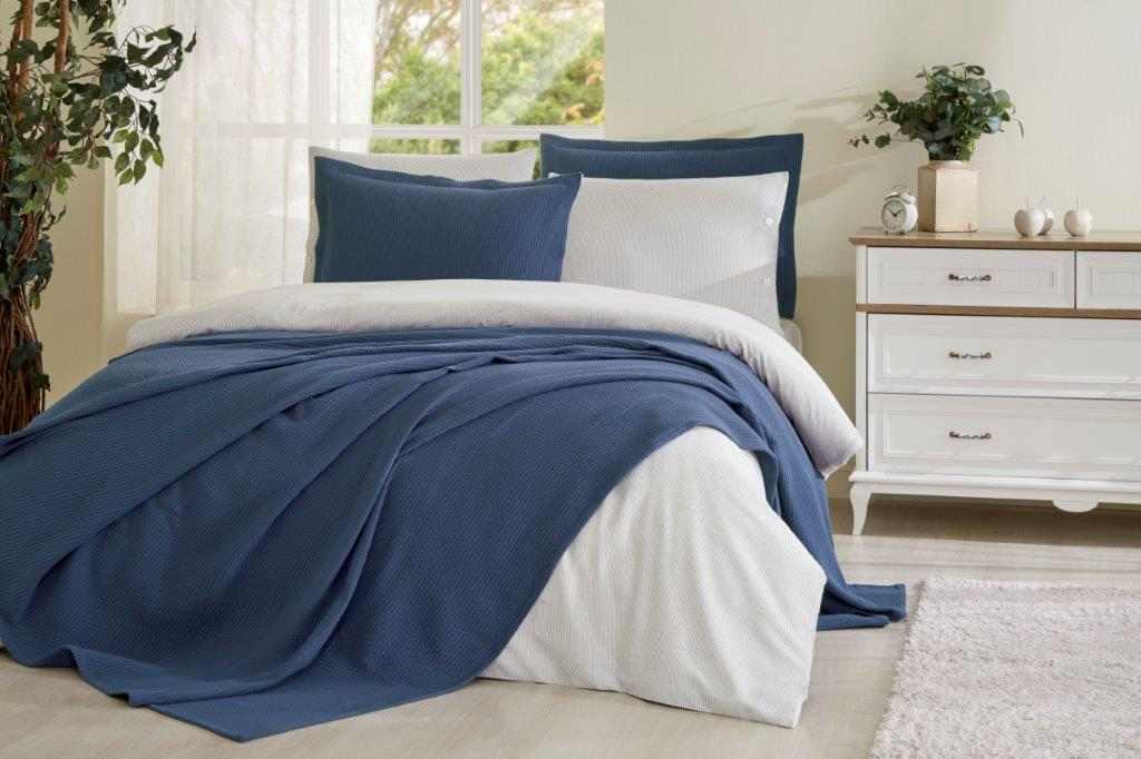 YATAK ORT. NEV.TK STRIPE LACIVERT 1