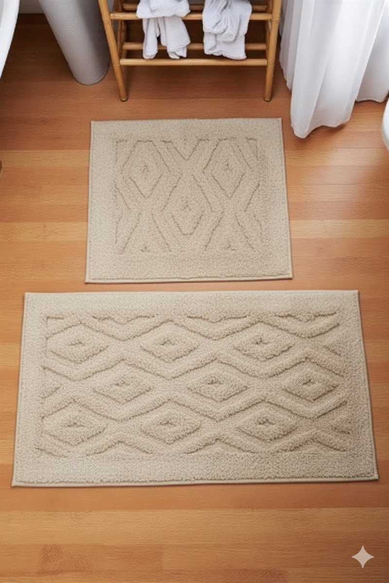 KLOZET TAKIMI TUFTING SMART BEJ 60X100+4 1