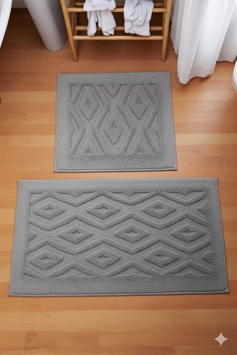 KLOZET TAKIMI TUFTING SMART GRI 60X100+4 1