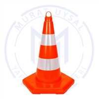 TRAFİK  KONİSİ YUMUŞAK 75 CM 1