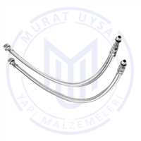 FORE ÇELİK FLEX BORU  3/8 M10 50 CM 1