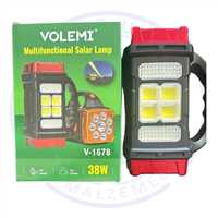 VOLEMİ 38W SOLAR IŞILDAK FENER (V-1678) 1