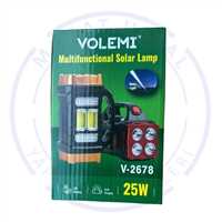 VOLEMİ 25W SOLAR IŞILDAK FENER (V-2678) 1
