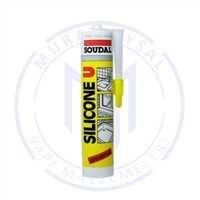 SOUDAL SİLİRUB NO5-HE  NÖTR SİLİKON GRİ 300 ML 1