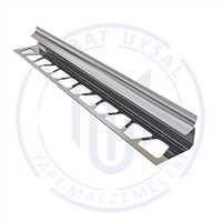 FAYANS PROFİLİ 10MM MAT İÇ KÖŞE BANTSIZ 1