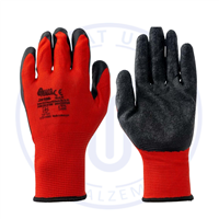 JUNİOR LATEX ELDİVEN KIRMIZI SİYAH NO:10 1