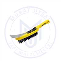 KUPA METAL KAZIMA SPATULALI ÇELİ TEL FIRÇA 270MM 1