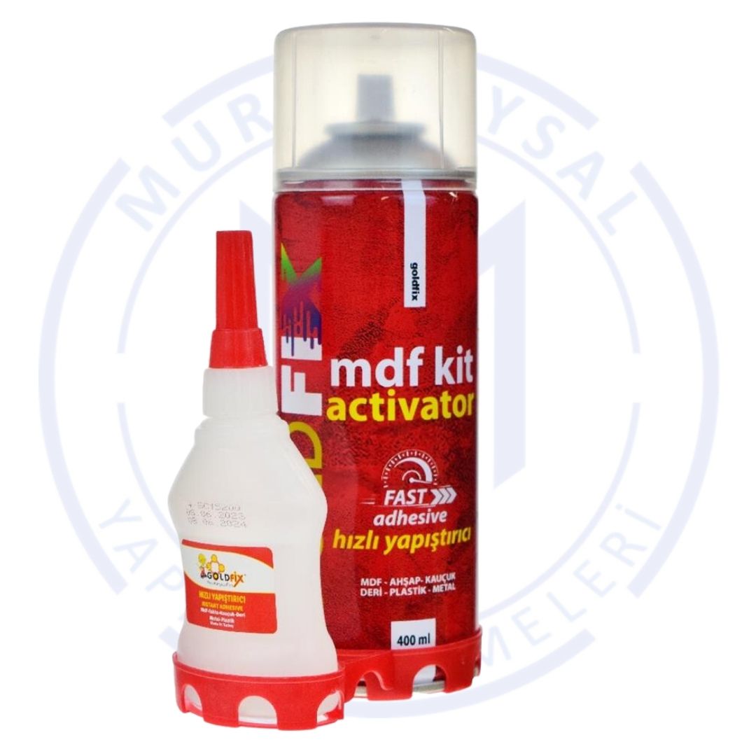 GOLDFİX MDF KİT HIZLI YAPIŞTIRICI 400 ML 1