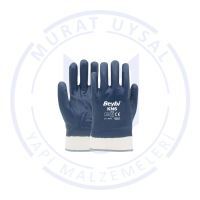 BEYBİ KN6 PAMUK NİTRİL PETROLCÜ ELDİVENİ MAVİ NO:10 1