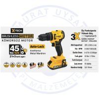 SGS DARBELİ MATKAP SETİ 20 VOLT (2.0Ah)(KÖMÜRSÜZ MOTOR) 1