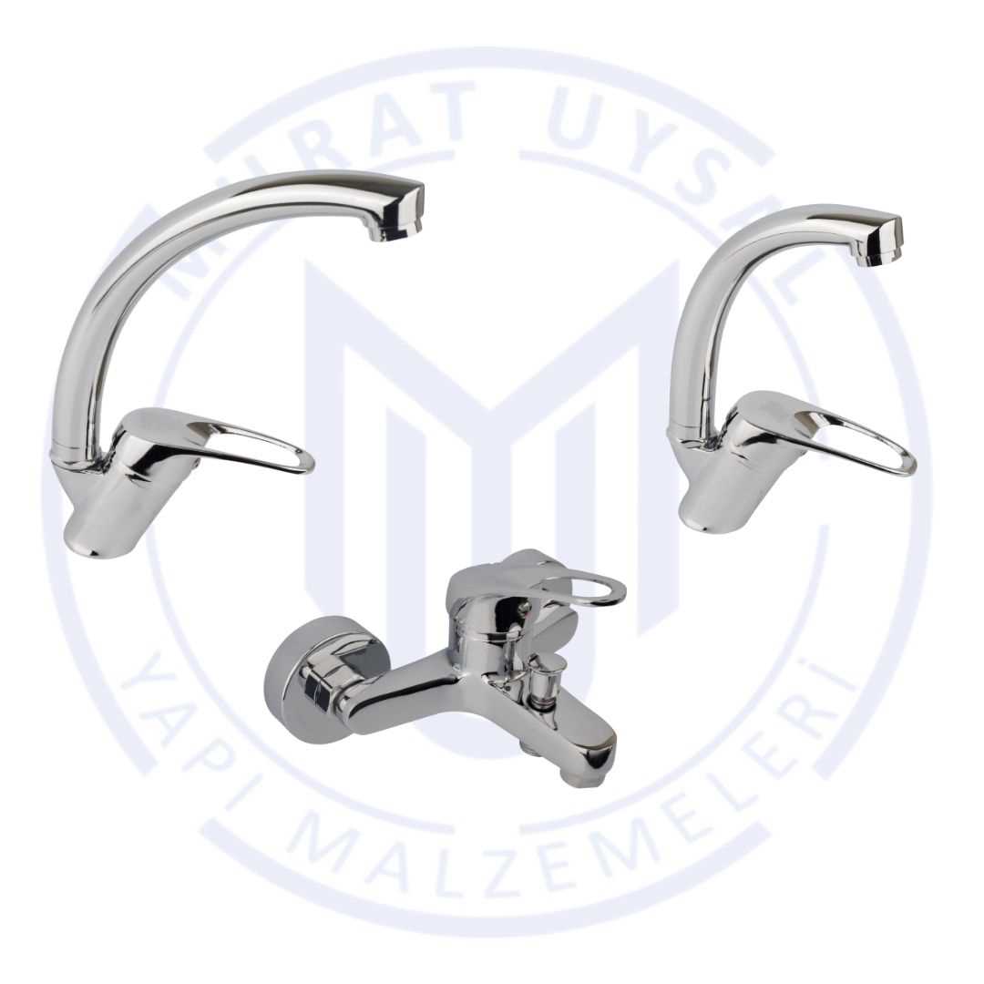 ZEYSA TOROS BATARYA SETİ (BANYO EViYE LAVABO) 1