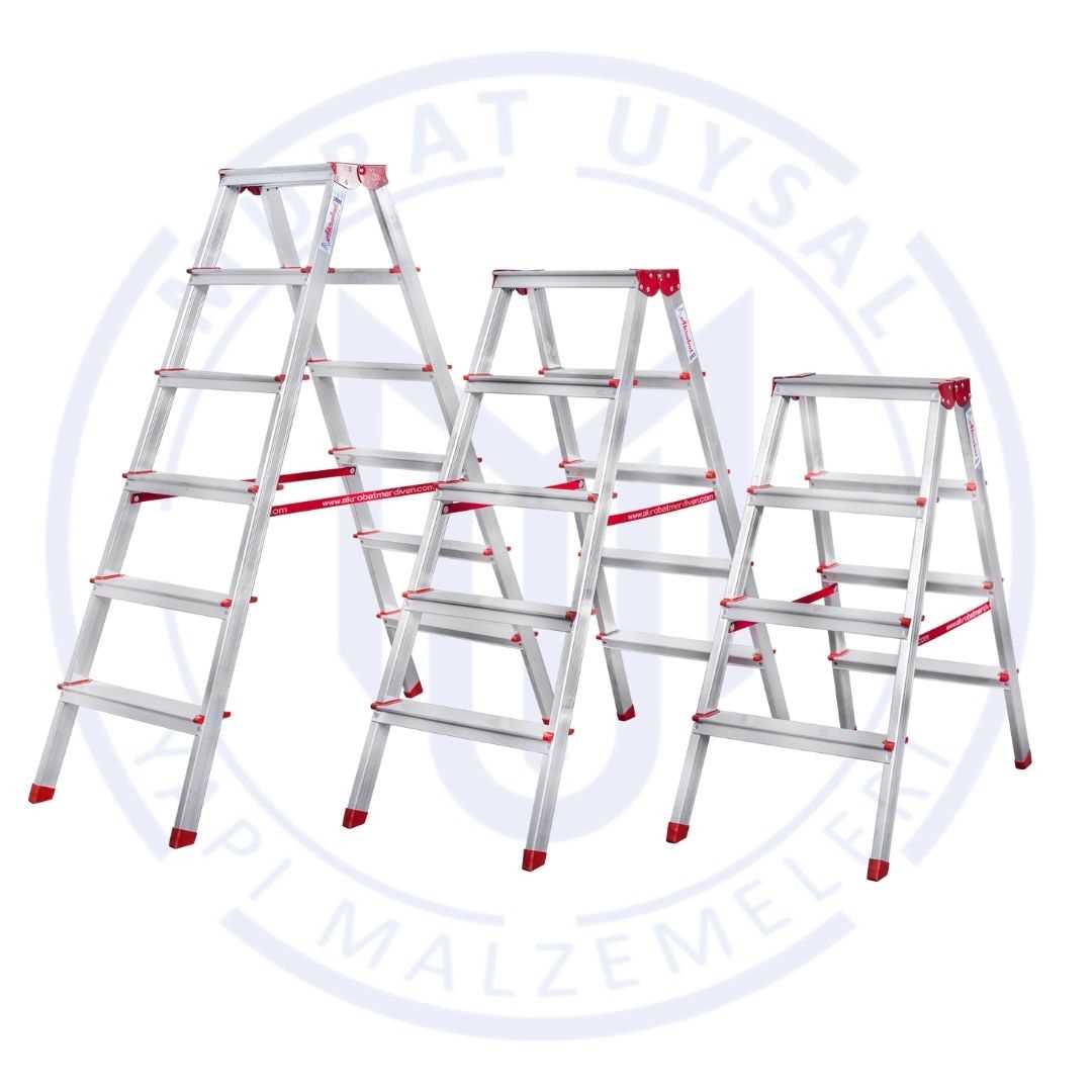 ÇİFT ÇIKIŞLI MERDİVEN 3 BASAMAKLI 1