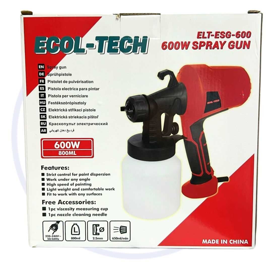 ECOL-TECH ELEKTİRKLİ BOYA TABANCASI 600V 1