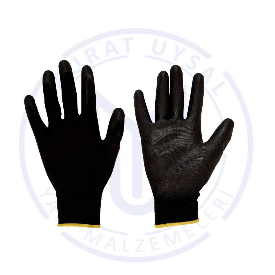 JUNİOR PU ELDİVEN  SİYAH NO:8 1