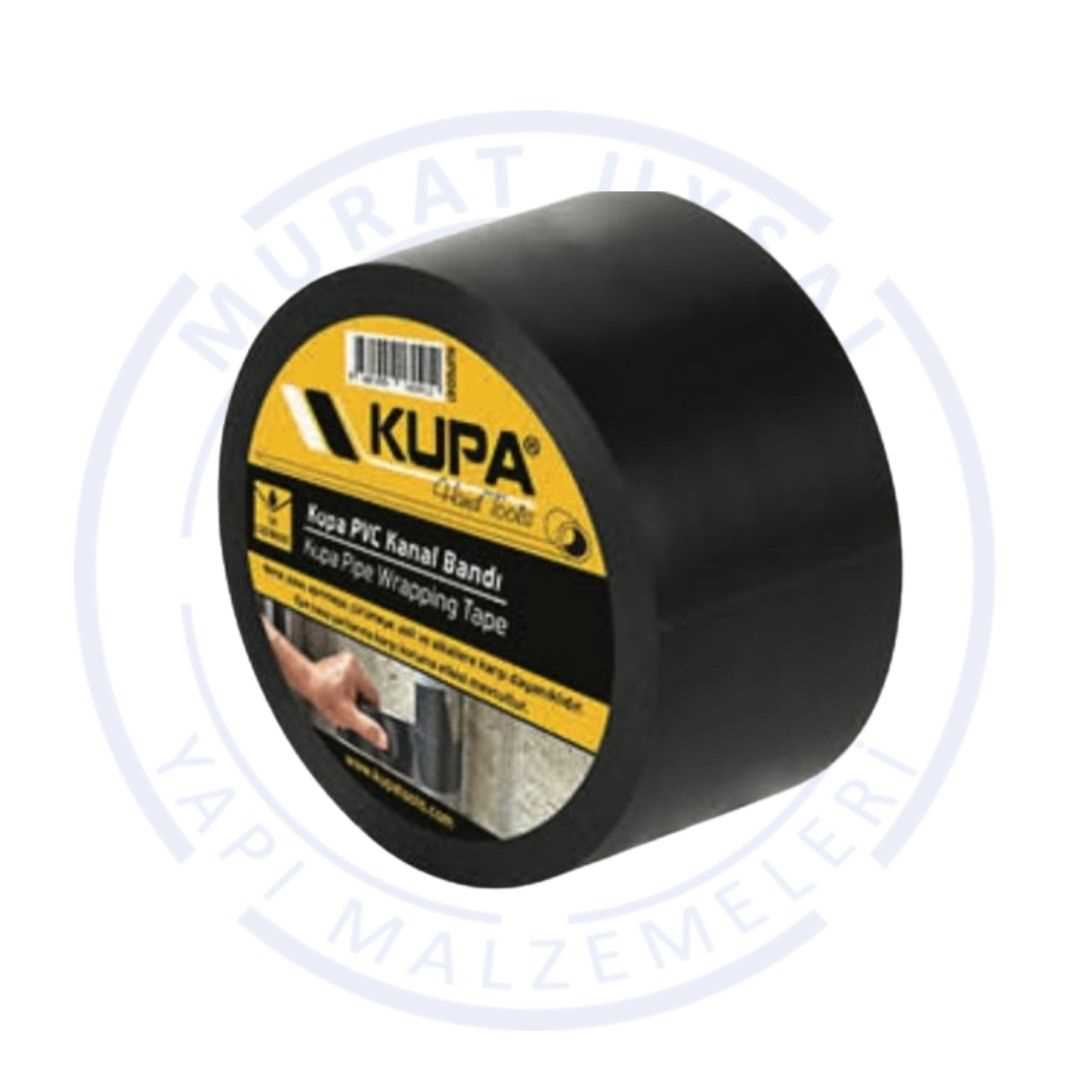 KUPA PVC KANAL BANTI SİYAH 48 MM 20 YDS 1