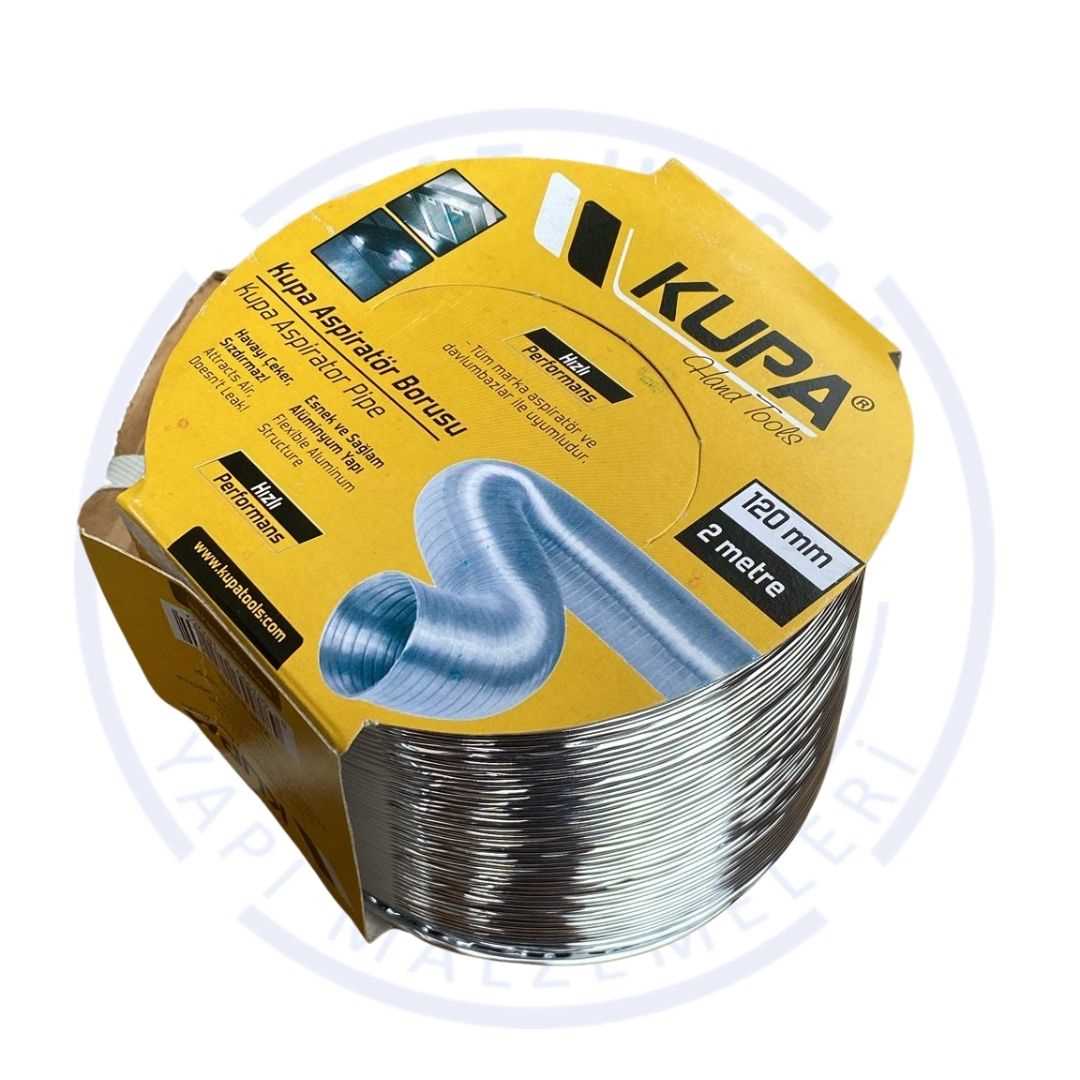 KUPA ASPİRATÖR BORUSU 120MM-2MT 1
