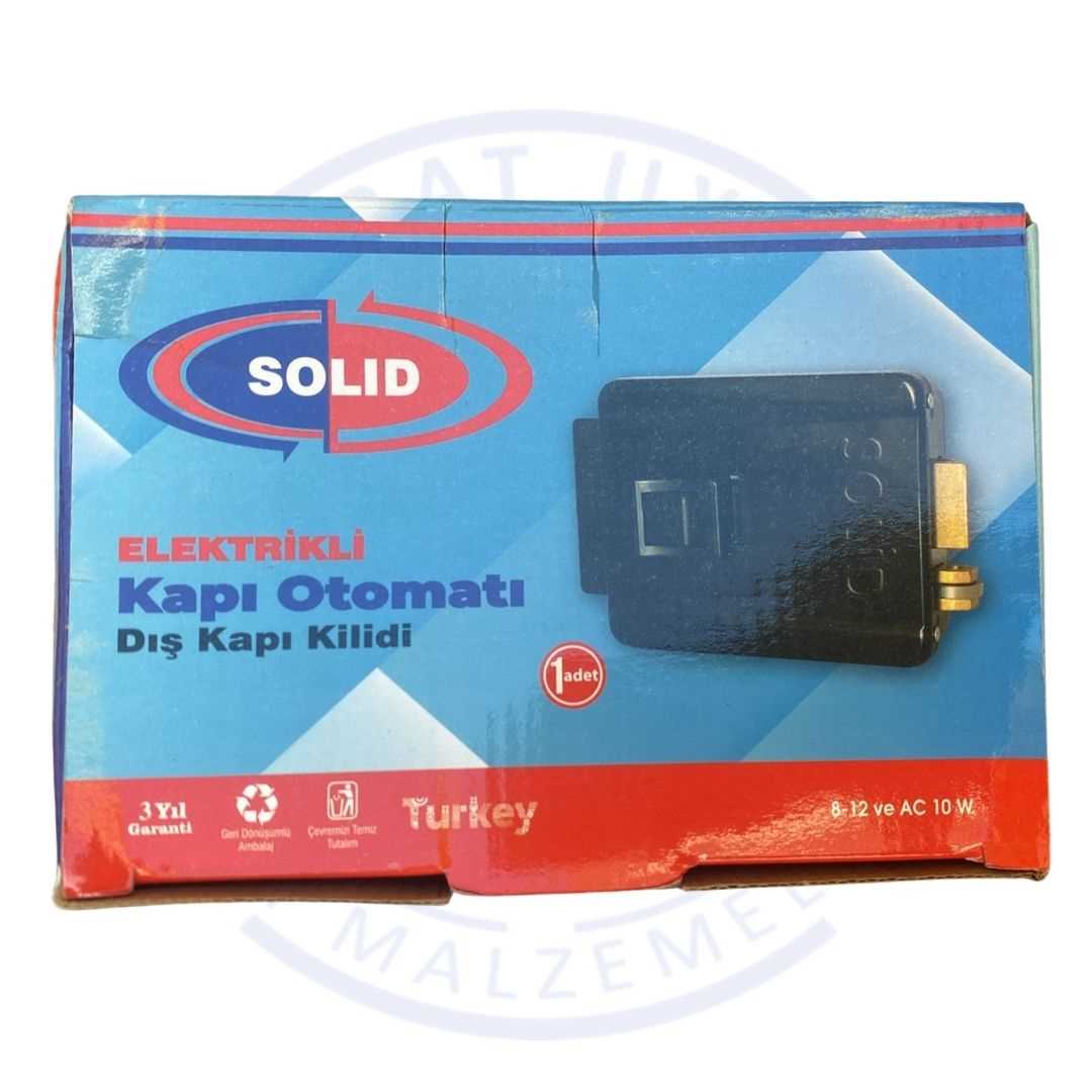 SOLİD ELEKTRİKLİ TRAJLI KİLİT 1