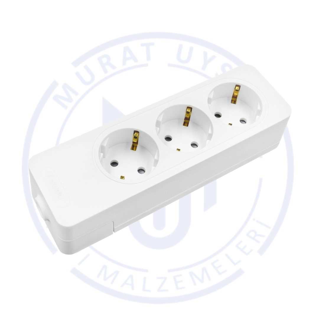 SELDUR 3 LÜ PRİZ 5M 100% BAKIR KABLO 1