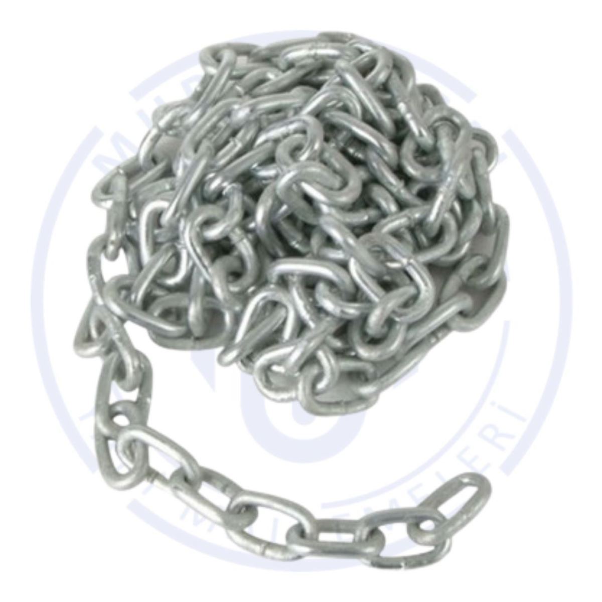 MAKARALI GALVANİZ ZİNCİR 4MM 1