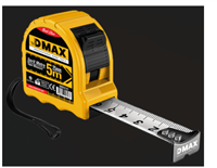 DMAX ŞERİT METRE 5X25 MM 1