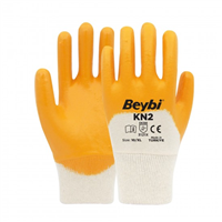 BEYBİ KN2 NİTRİL ELDİVEN SARI NO: 9 1