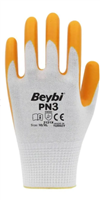 BEYBİ PN3 NAYLON NİTRİL ELDİVEN SARI NO: 10 1