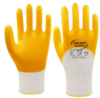 GOLDEN GLOVE PAMUKLU NİTRİL ELDİVEN NO: 10 TAY-01 1