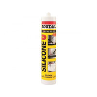 SOUDAL SİLİKON ŞEFFAF 280 GR. 1