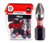 MİLWAUKEE BİTS UÇ PZ 2 X 25 MM 25'Lİ PAKET 1