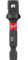 MİLWAUKEE HEX LOKMA ADAPTORÜ 1/4HEX  3/8SQ  1Lİ PAKET 1