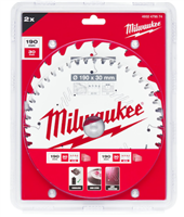 MİLWAUKEE SUNTA KESME TESTERESİ 2'Lİ PAKET  190 X 30 MM 48/24 DİŞ 1
