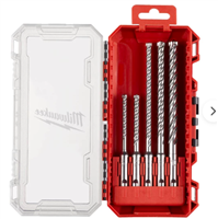 MİLWAUKEE SDS PLUS MATKAP UÇ SETİ 5 PARÇA MX4 SERİ 5mm-10mm 1