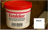 ECE DEKOR TAMİR MACUNU 200 GR. BEYAZ 1