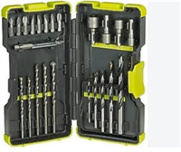 RYOBİ VİDALAMA DELME UÇ SETİ 30 PARÇA RAK30MIX 1