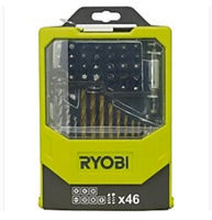RYOBİ VİDALAMA DELME UÇ SETİ 46 PARÇA RAK46MIX 1