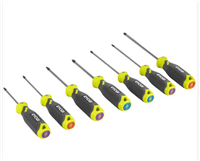 RYOBİ TORNAVİDA SETİ MANYETİK 7 PARÇA RHSDS7PC 1