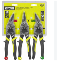 RYOBİ KAPORTACI MAKASI SET 3 PARÇA RHAS3PC 1